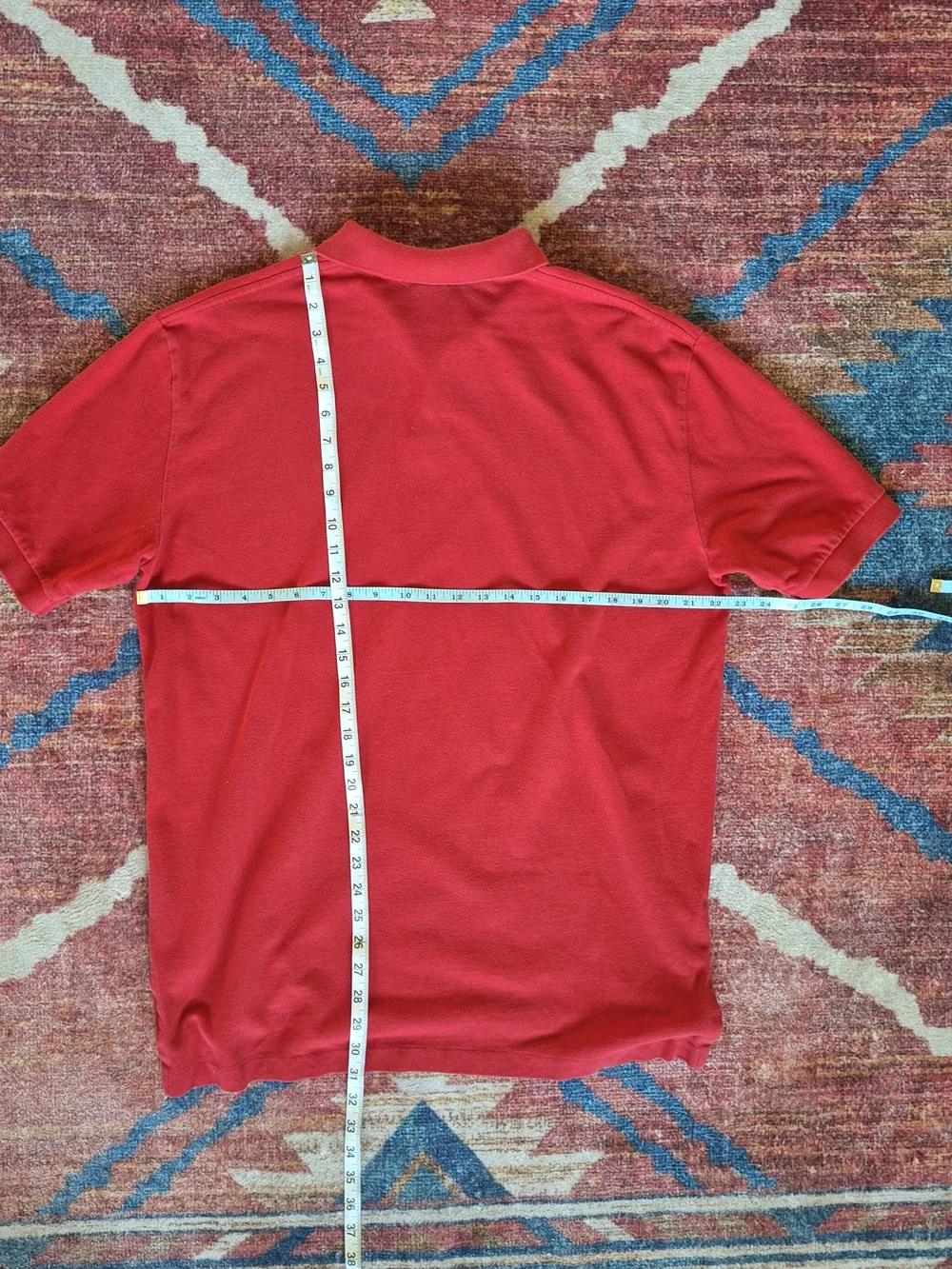 Ralph Lauren Red Short-Sleeve Polo with Embroidered Pony